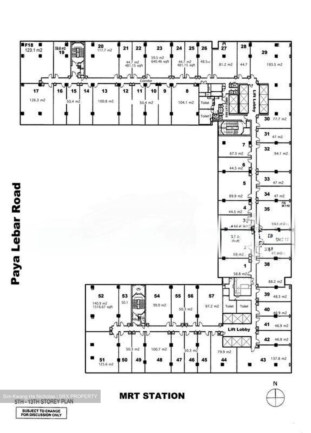 Paya Lebar Square (D14), Office #502774181